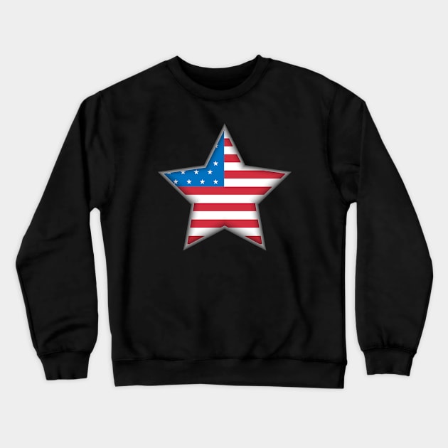 Independence Day Crewneck Sweatshirt by gold package